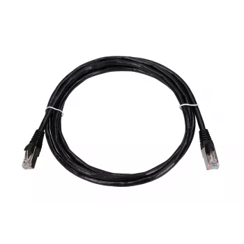 Netwerkkabel Extralink LAN patchkabel Cat.5e RJ-45 2 m zwart