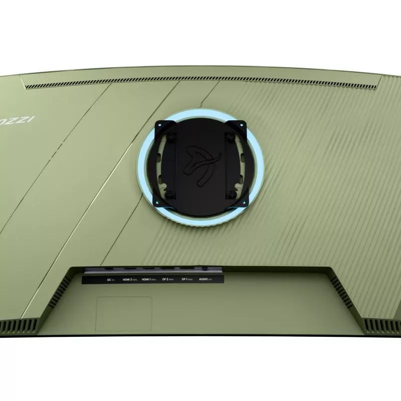 Gebogen computermonitor Arozzi Nova 34 inch (86,4 cm) 3440×1440 AZ-NO-34T2K165-FST groen