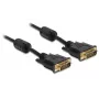 DVI-kabel DeLOCK 83191 3 m DVI-D zwart