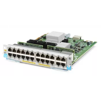 HPE - Aruba Series - uitbreidingsmodule - Gigabit Ethernet (PoE+) x 20 + 1/2.5/5/10GBase-T (PoE+) x 4