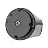 Elektrische hakmolen HEINRICH'S HMZ 8850, 500 W, 2-L kom, 4 messen, technopolymeer, zilver