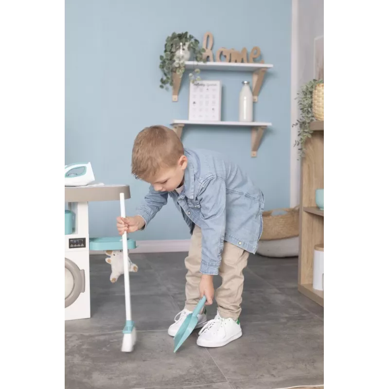 Smoby 311050 speelkeuken met wasruimte en accessoires
