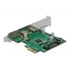 DeLOCK PCI Express x1-kaart naar 2 x USB Type-C™ bus