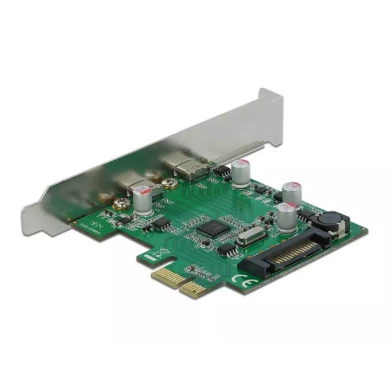 DeLOCK PCI Express x1-kaart naar 2 x USB Type-C™ bus