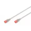 Netwerkkabel ASSMANN Electronic DK-1617-010S RJ-45 Cat6 1 m grijs