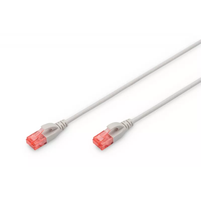 Netwerkkabel ASSMANN Electronic DK-1617-010S RJ-45 Cat6 1 m grijs