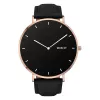 Leren smartwatch Garett Verona goud-zwart
