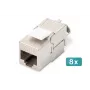 Digitus CAT 6A keystone-module afgeschermd gereedschapsloos module 8 stuks