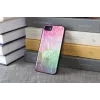 iKins hoesje voor Apple iPhone 8/7 met waterbloemdesign, zwart