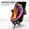 Autohouder Crong CRG-CH5-BLK — verstelbare universele telefoonhouder