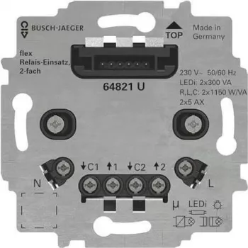 Busch-Jaeger serie relaisinzetstuk flex 64821 U (2CKA006800A3044)