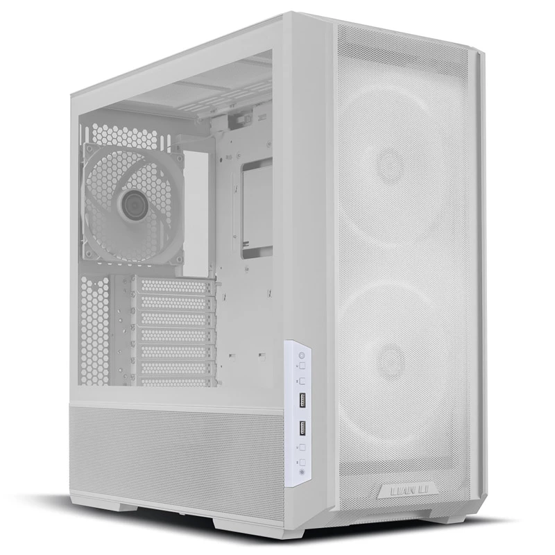 Lian Li LAN216-1W I/O-paneel met ARGB-controller voor LANCOOL 216, wit