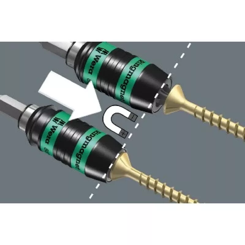 Schroevendraaier-bitset Wera Bit-Check 12