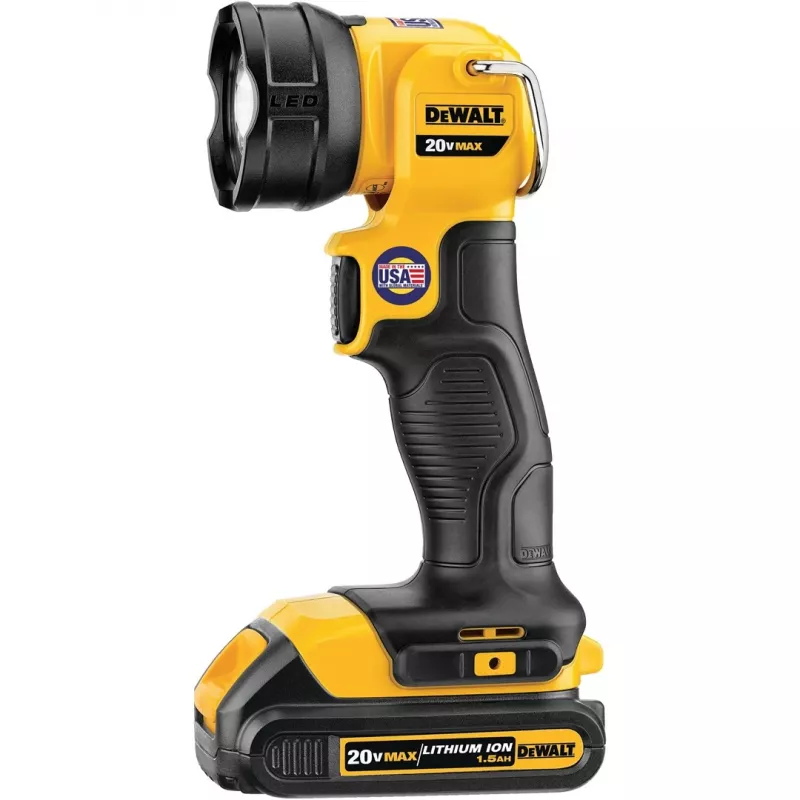 Dewalt 18V XR Li-Ion accu-LED-zwenklamp - basiseenheid
