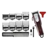 Wahl Cordless Magic Clip Burgundy haartrimmer 0,8–2,5 mm