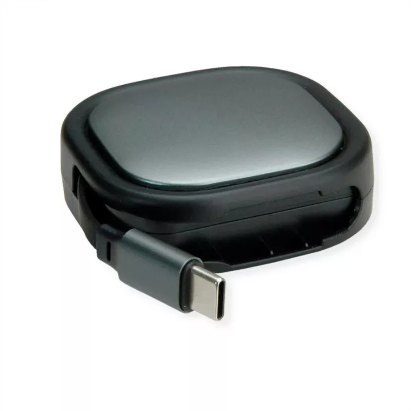 ROLINE USB2.0 oprolbaar kabel C-C ST/ST 1,2m – kabel – digitaal/data (11.02.8420)