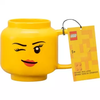 LEGO keramische mok Winking Girl, groot