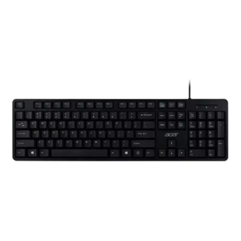Acer AKW900 GP.KBD11.04F bedraad USB-toetsenbord, US International QWERTY, zwart