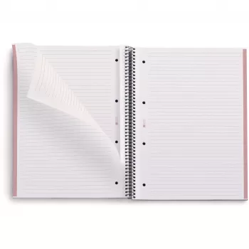 MIQUELRIUS college-notitieboek Eco Emotions 1 gelinieerd DIN A4 met binnenmarge (A609722)