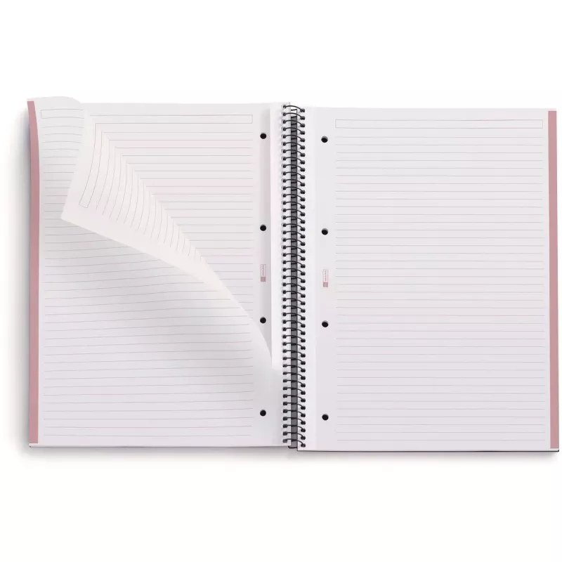 MIQUELRIUS college-notitieboek Eco Emotions 1 gelinieerd DIN A4 met binnenmarge (A609722)