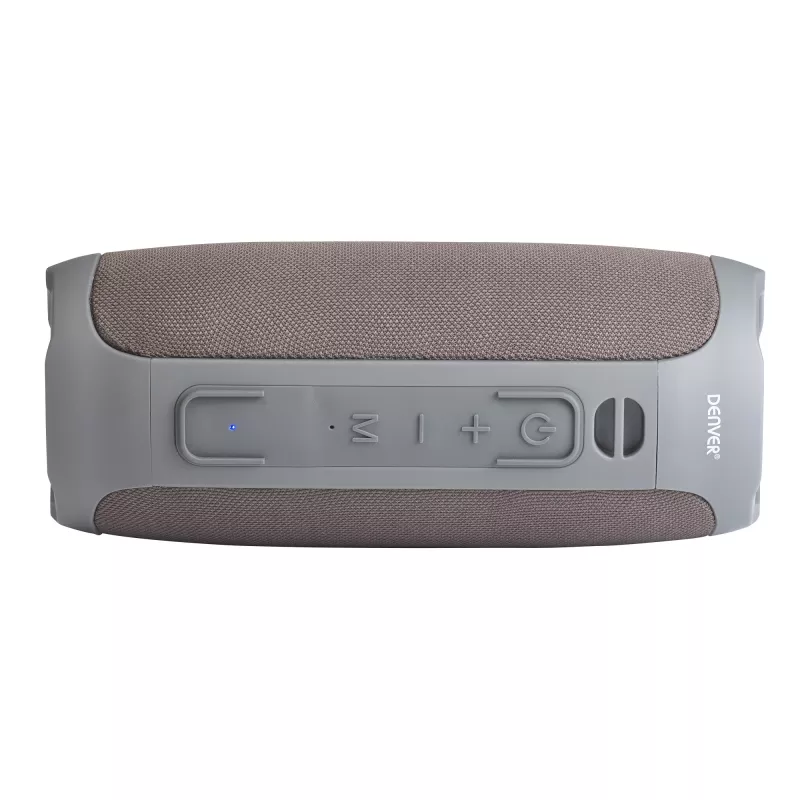 Denver BTV-220 draagbare Bluetooth-speaker, grijs