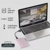 Behuizing voor SSD HDD 2,5 inch, SATA, USB 3.0, 2 TB