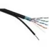 Netwerkkabel Solarix SXKD-5E-FTP-PE-SAM RJ45 CAT5E 305 m zwart
