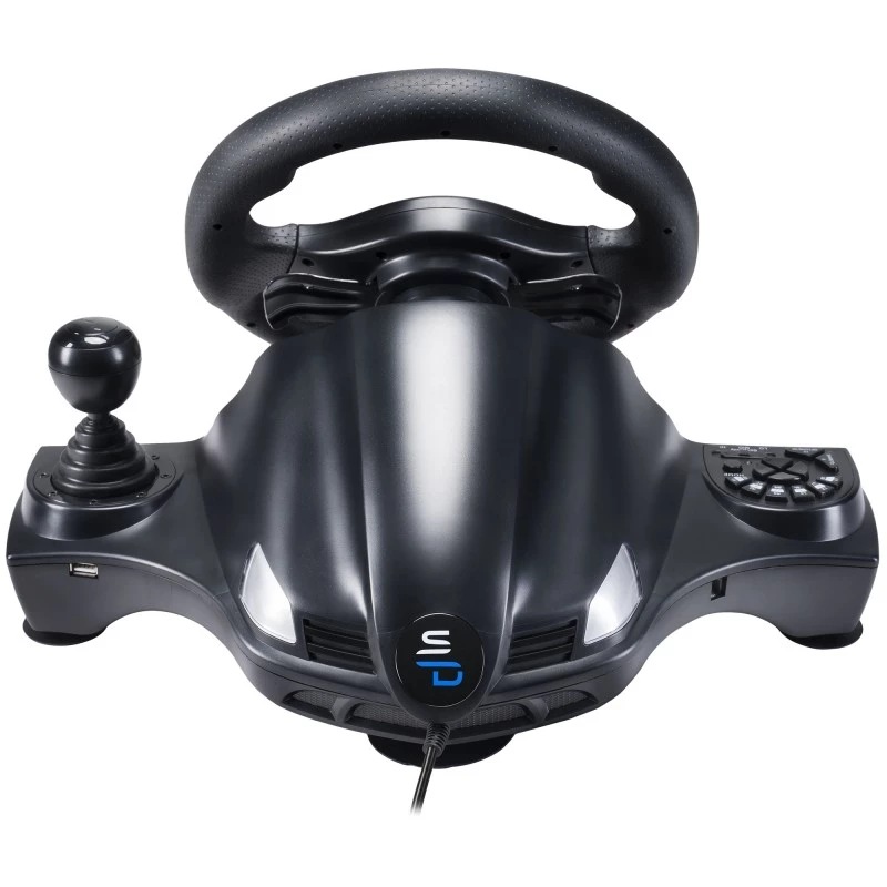 Stuurwiel + pedalen Subsonic SA5156-NG 270° rotatie USB zwart