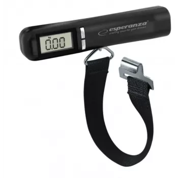 Elektronische bagageweegschaal Esperanza ETS001, tot 50 kg, zwart