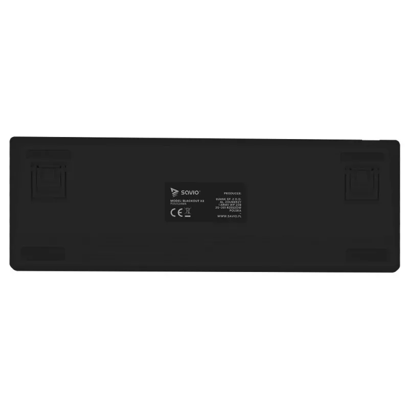SAVIO BLACKOUT X2 mechanisch toetsenbord OUTEMU Red, hot swap
