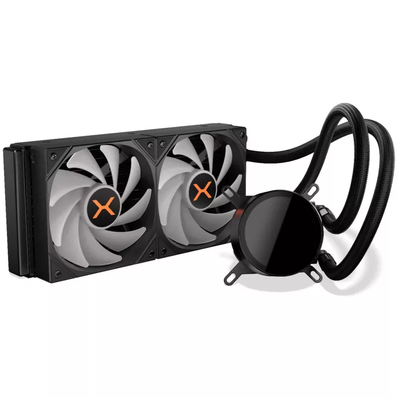 HydroX 240 ARGB, Vloeistofkoeling zwart