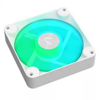 Ventilator APNX FP1-Q 120 PWM ARGB-WT 120 mm, PWM-regeling, ARGB-verlichting, wit frame