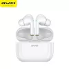 Bluetooth-hoofdtelefoon Awei T29 TWS wit