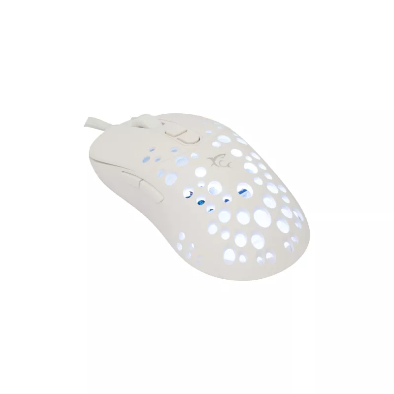 Muis White Shark GM-9004 Tristan-2 White RGB USB