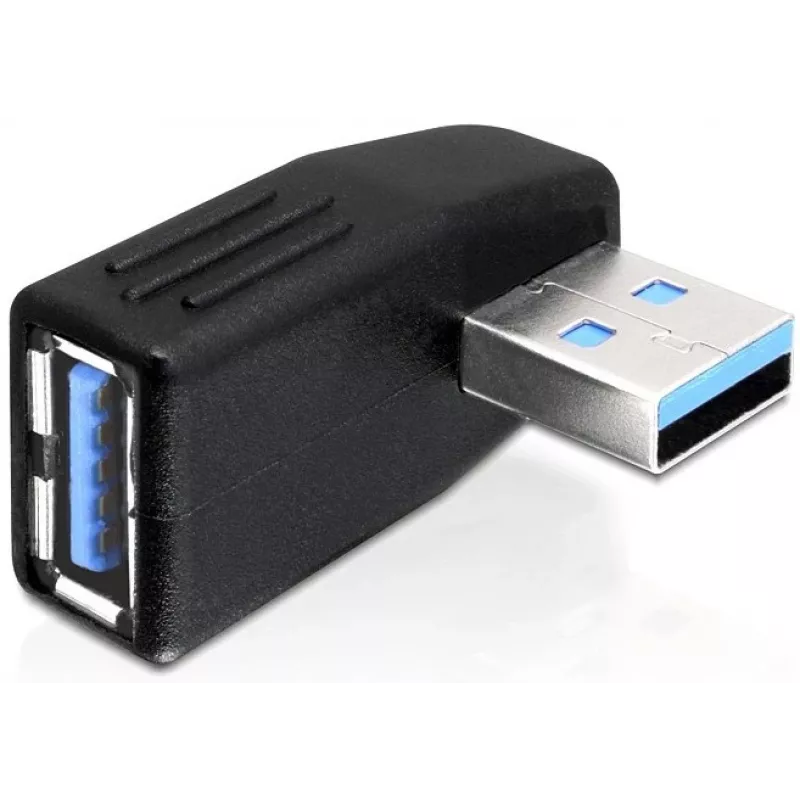 USB 3.0 M/F-adapter Delock 65342 zwart