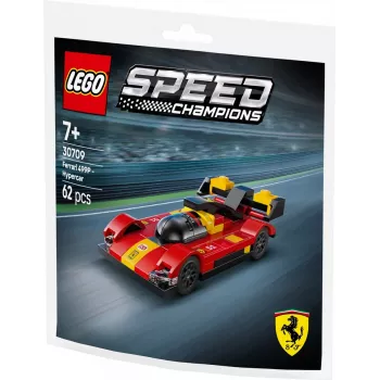 LEGO constructiespeelgoed Speed Champions Ferrari 499P supersportwagen polybag 30709