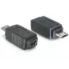Adapter USB micro-B stekker naar Mini-USB 5-polig DeLOCK 65063