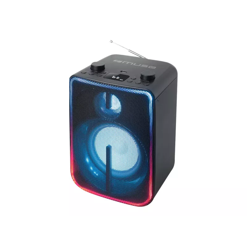 Draagbare monoluidspreker Muse M-1802 DJ zwart
