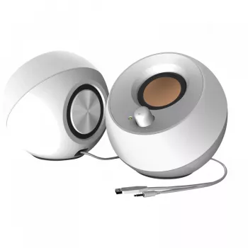Creative Pebble 2.0 desktop stereoluidsprekers, wit