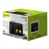 Elektrische heteluchtfriteuse Maestro MR-760 – tafelmodel met dubbele constructie, 3,5 L + 6 L, touchbediening, 2000–2400 W, zwart