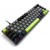 Mechanisch toetsenbord MEDIA-TECH MT1260 Red Core MX60, 60% formfactor, CHERRY MX Red schakelaars, RGB-verlichting, USB, groen