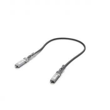 Ubiquiti UACC-DAC-SFP28-0,5M InfiniBand/glasvezelkabel zwart