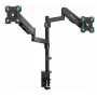 ONKRON G140-B Bureausteun voor monitoren van 13-32 inch, zwart