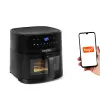 Lovio LVAF002BK PureFry XL Smart 6L zwart