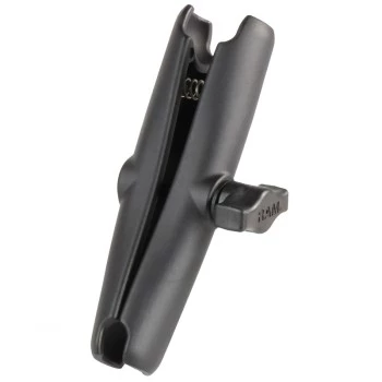 Tablet/apparaat dubbele busarm RAM Mounts RAM-B-201U-C, aluminium, kogel 2,54 cm, hoogte 152,4 mm, zwart
