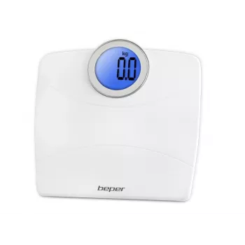Elektronische personenweegschaal Beper 40.811B trapezium wit