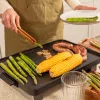 Tafelgrill Magnet 1800, elektrische grillplaat zwart/zilver, 1.800 watt