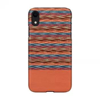 Smartphonehoesje man and wood voor iPhone XR — Browny Check zwart beschermhoes
