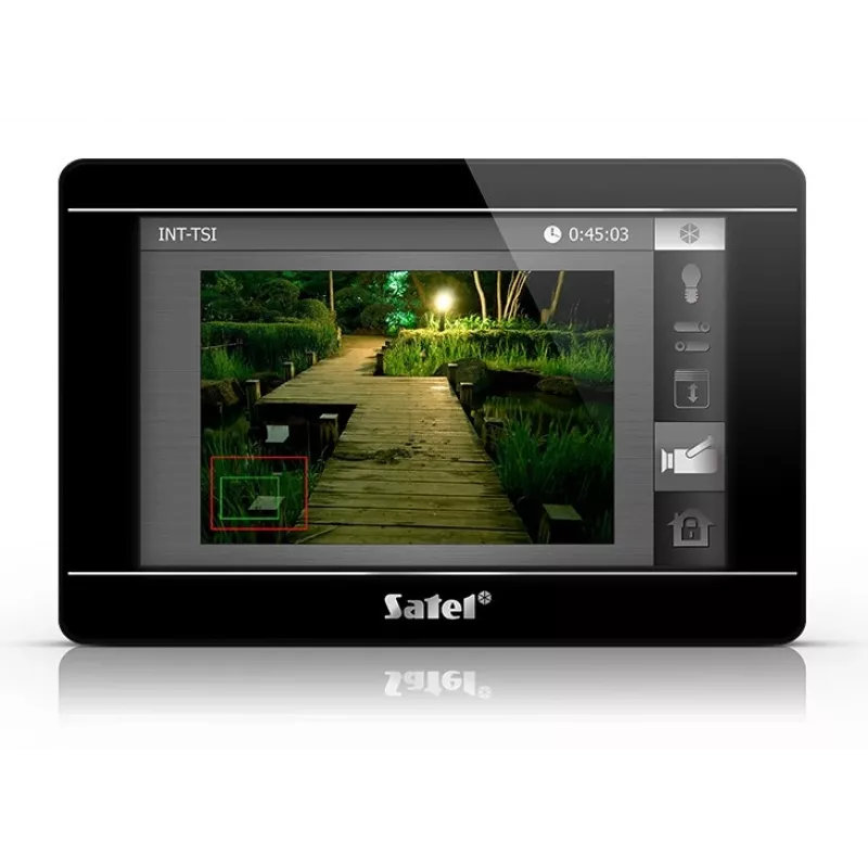 Touchscreen-bedieningspaneel SATEL INT-TSI-B 7-inch lcd-wandpaneel voor beveiligingssystemen