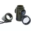 Mil-Tec SP.22073 overlevingsfluitje 6-in-1, olijfgroen